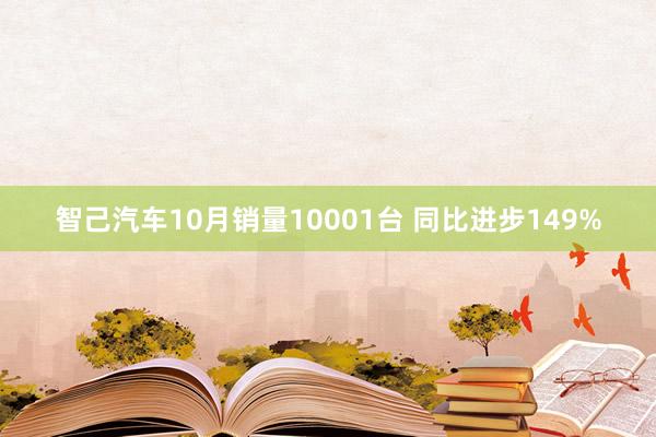 智己汽车10月销量10001台 同比进步149%