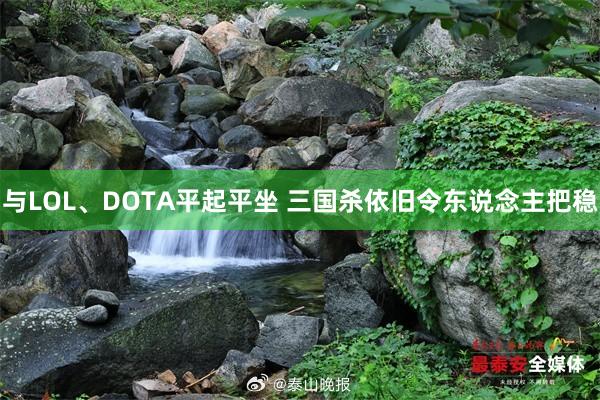 与LOL、DOTA平起平坐 三国杀依旧令东说念主把稳